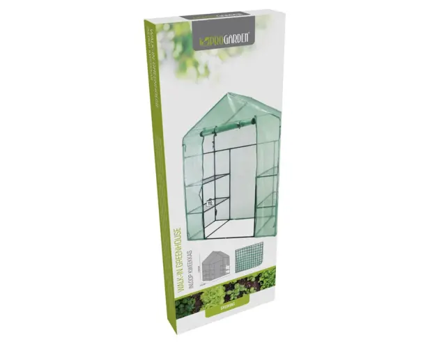 Θερμοκήπιο ProGarden με 4 ράφια και διαστάσεις 143x73x195cm CE7000130 2
