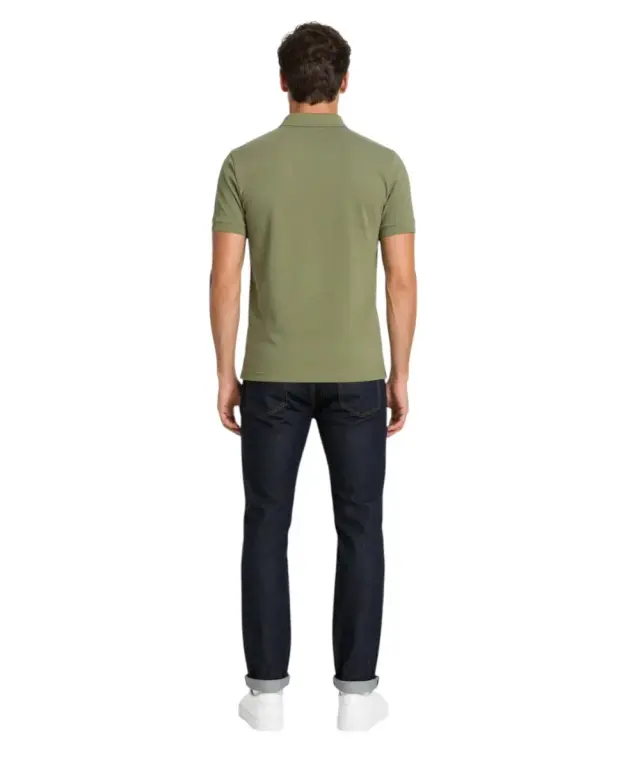 Rifle- Ανδρικό T-shirt Polo RFP249-ARMY Χακί 2