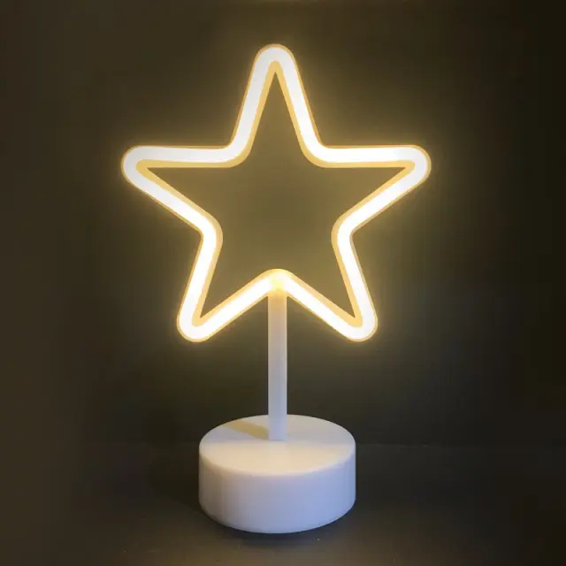 "ΑΣΤΕΡΙ, 39 NEON LED ΛΑΜΠΑΚΙΑ ΜΕ ΜΠΑΤΑΡΙΑ (3xAA)/USB, ΘΕΡΜΟ ΛΕΥΚΟ, IP20, 19x10x28.5cm " / X04001310