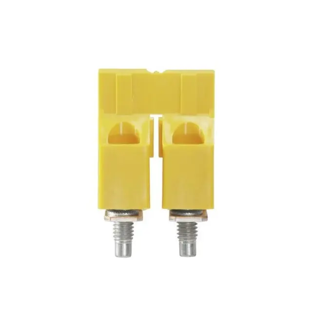 Cross-connector (terminal), when screwed in, yellow, 101 A, Number of poles: 4, Pitch in mm (P): 11.90, Insulated: Yes, Width: 10.4 mm