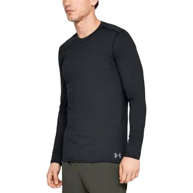 Under Armour Fitted ColdGear Fitted Crew (1332491-001) - Μαύρο - S