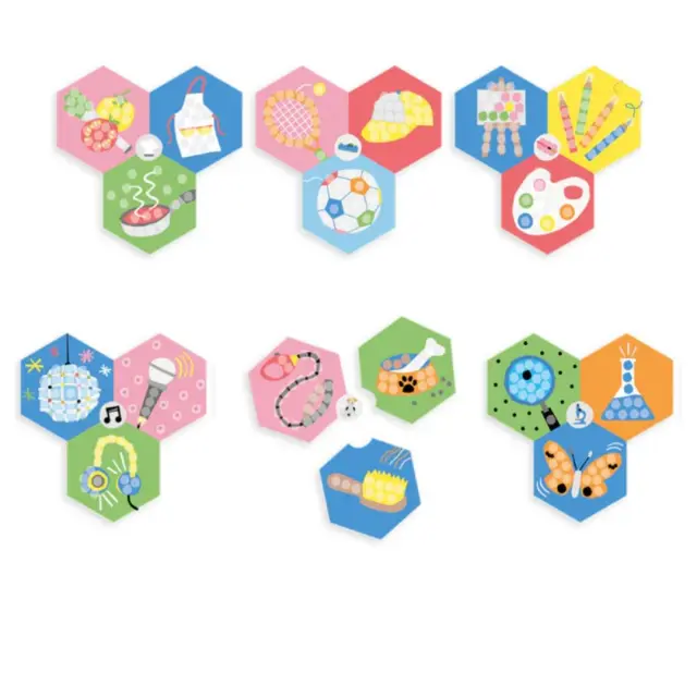PlayMais Mosaic Κατασκευή με Σφουγγαράκια από Καλαμπόκι και Κάρτες – Χόμπι και Eπαγγέλματα (3+ ετών) 160963 2
