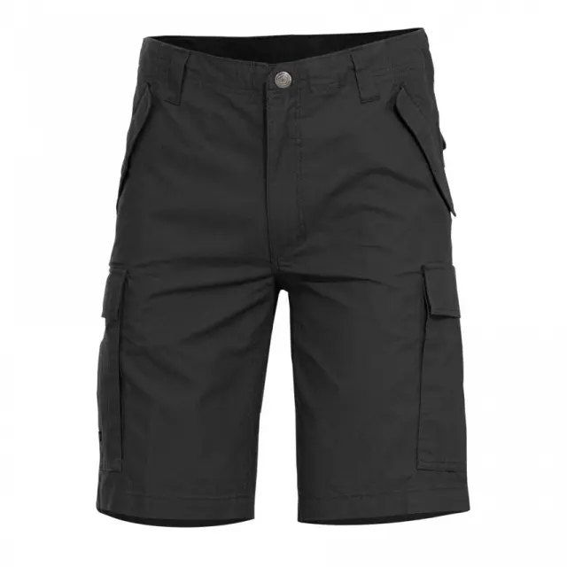 Pentagon M65 2.0 Short Pants – Βερμούδα Βαμβακερή για Καθημερινή Χρήση - 01-Black-Μαύρο