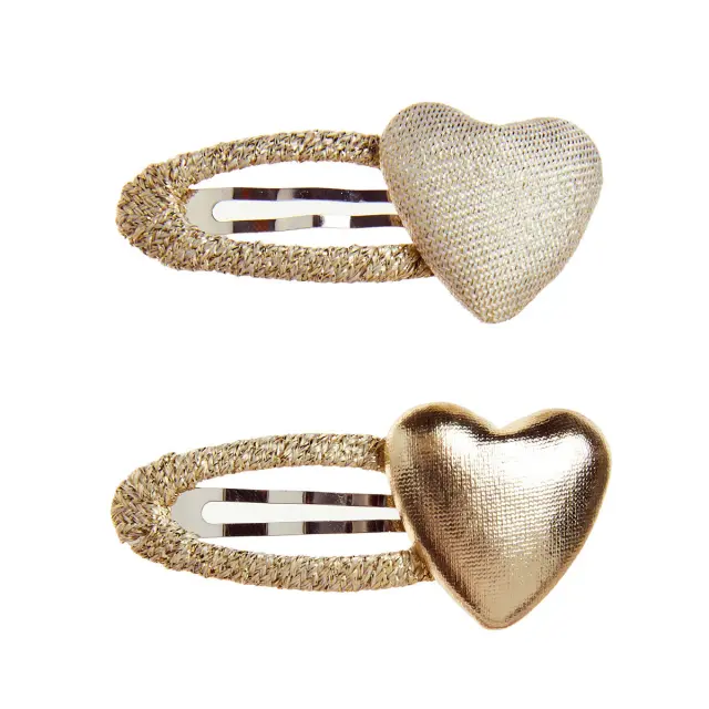 Κλιπ μαλλιών με glitter εφέ