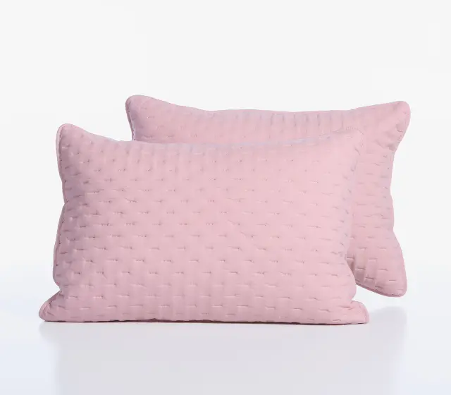 Nef-Nef Homeware Μαξιλαροθήκες Σετ 2 Τεμαχίων Adelle 52x72 Pink