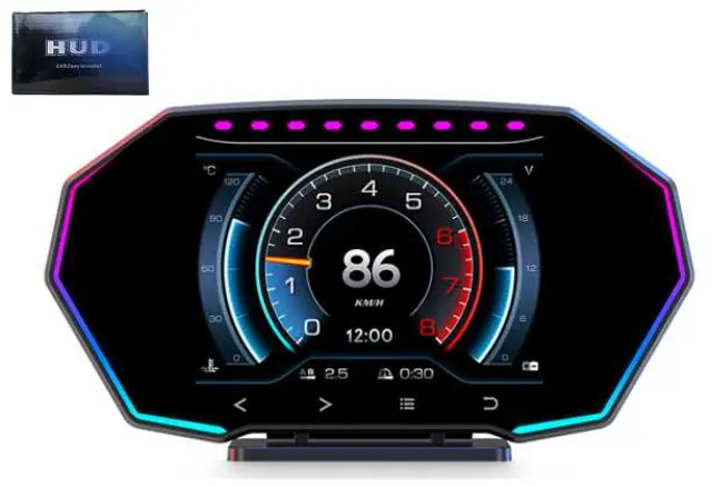 Ψηφιακό κοντέρ αυτοκινήτου - OBD2/GPS - 1214425 - 120833 2