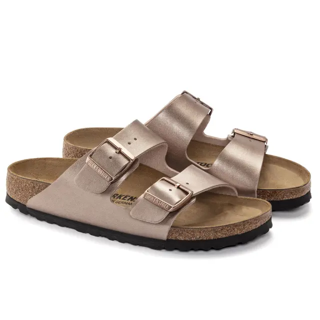 Γυναικεία Ανατομικά Σανδάλια Birkenstock Classic Arizona 1023960 Narrow Fit Copper Ροζ χρυσό - 38 2