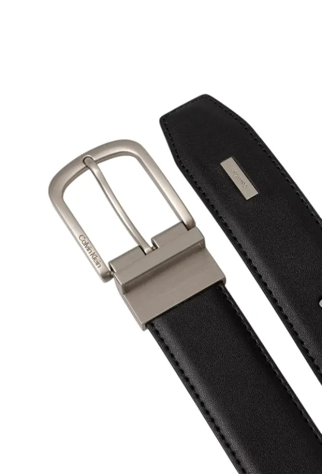 Ανδρική Δερμάτινη Ζώνη Calvin Klein LV04D7104G-VZZ Μαύρη Μαύρο - 115 2
