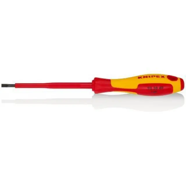 Knipex 982040- Kατσαβίδι ίσιο ηλεκτρολογικό Νο4mm 2