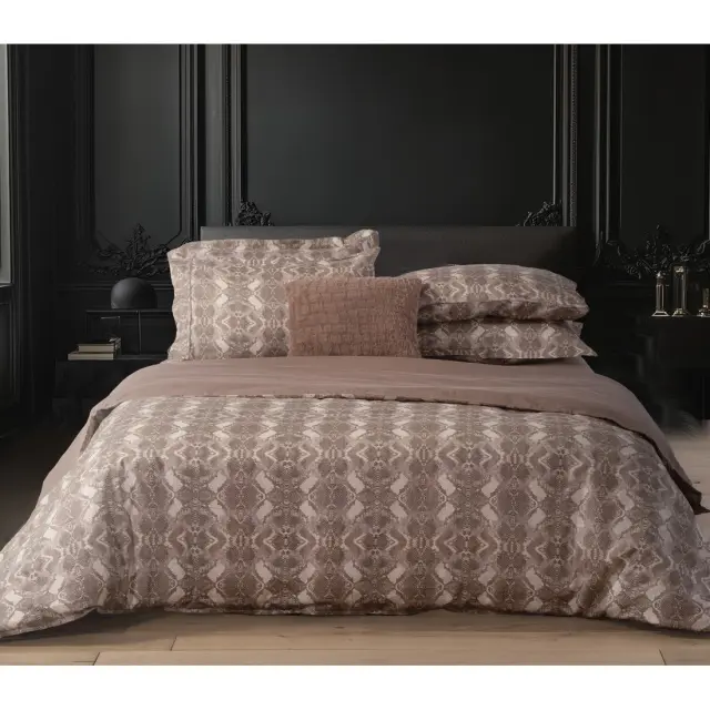 Σετ Σεντόνια King Size 4 Τεμαχίων Nef-Nef Viper Beige 270x280 2