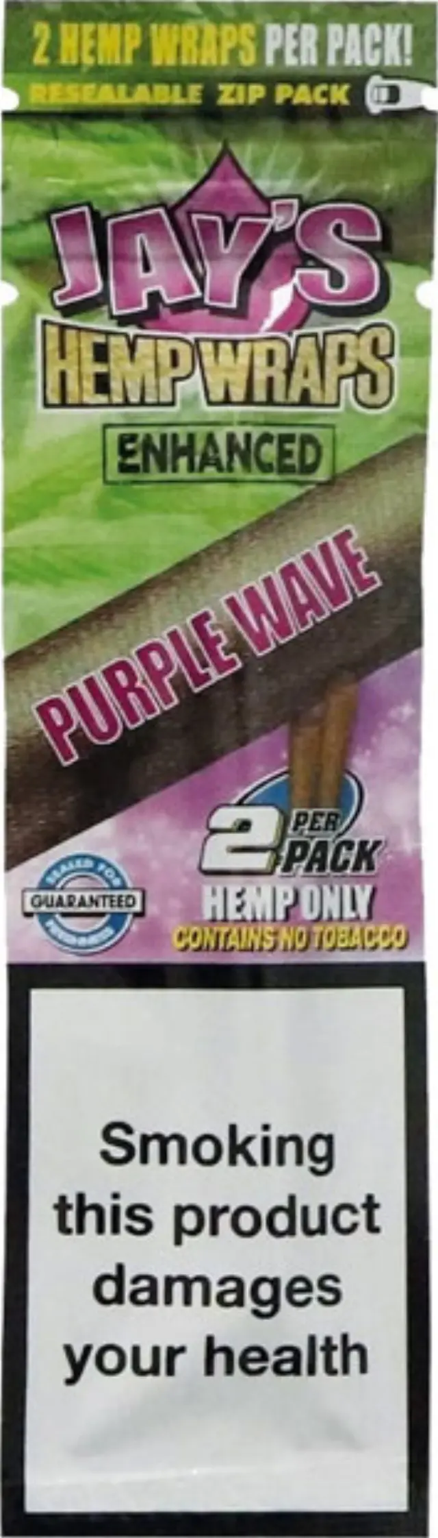 Juicy Blunt Wraps Πουρόφυλλα - Purple Wave (Παγωτό Σταφύλι) 2φ.