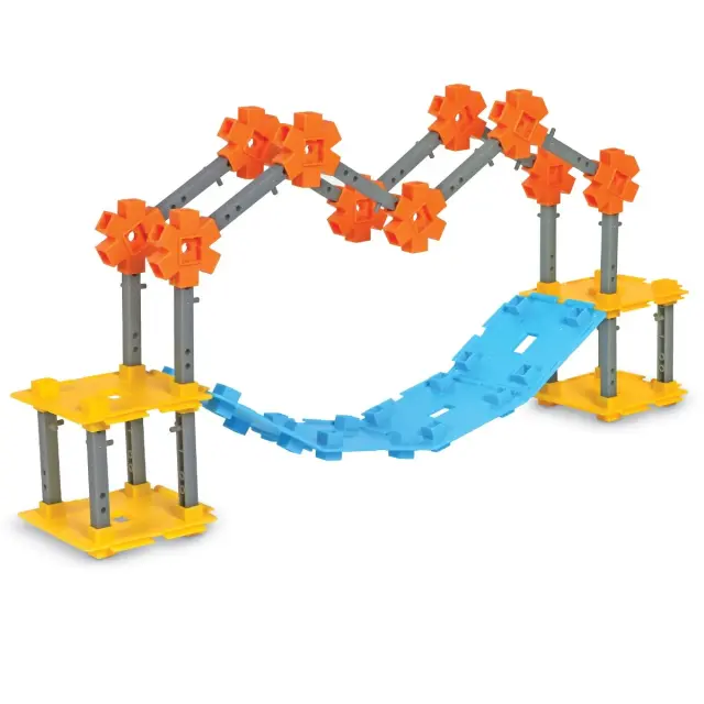 Learning Resources Εκπαιδευτικό Παιχνίδι STEM Explorers Κατασκευάζω Γέφυρες (5+ ετών) LER 9461 3