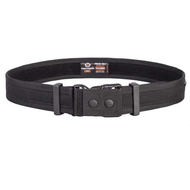 POLICE BELT 2.0 K17001 01-Black - XL-3XL