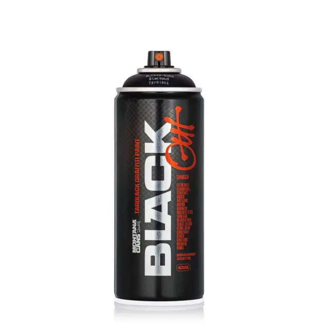 Montana Blackout Tarblack Spray Paint 400ml