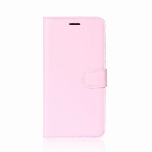 Θήκη Book με Δυνατότητα Stand και Υποδοχής Καρτών Samsung Galaxy A8 Plus 2018 Ροζ OEM