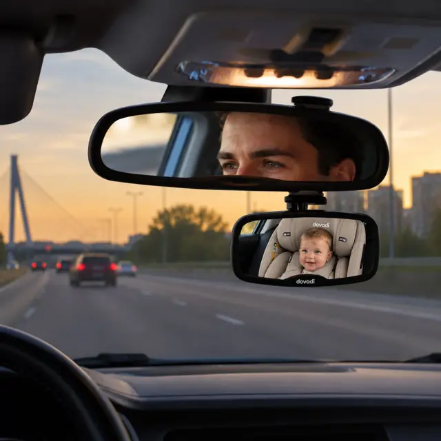 Dovadi BabyView Mirror Βρεφικός Καθρέφτης Αυτοκινήτου 3