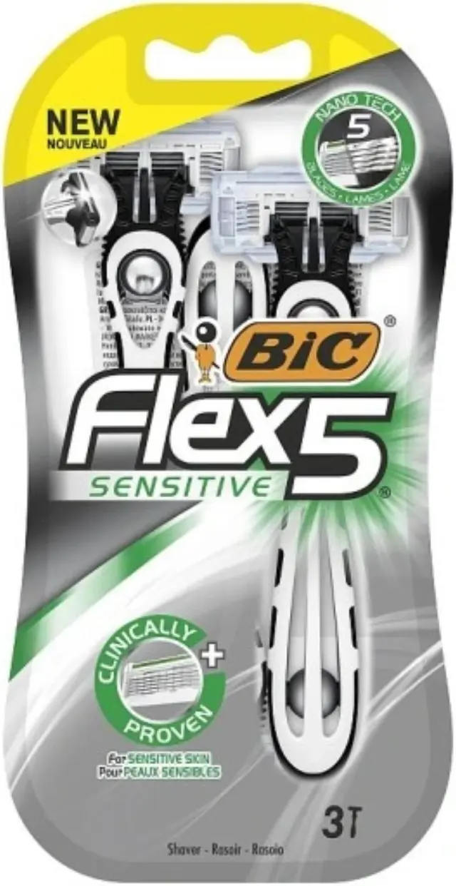 BIC Ανδρικά Ξυραφάκια Hybrid Flex 5 Sensitive