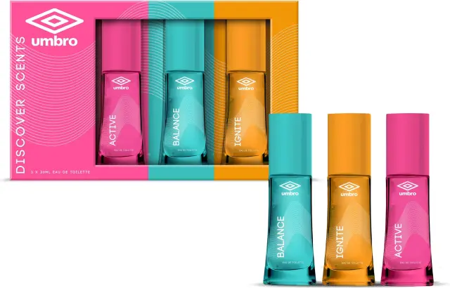 Umbro Active Balance Ignite Σετ Αρωμάτων 3x30ml