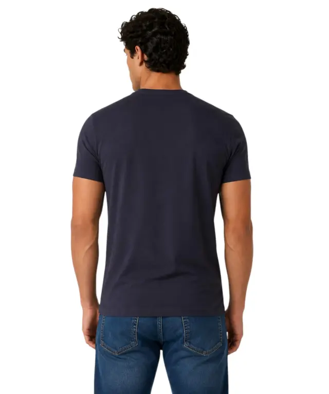 Guess - Ανδρικό Κοντομάνικο T-Shirt M6YI24K3728-G7V2 Μπλε Ναυτικό 2