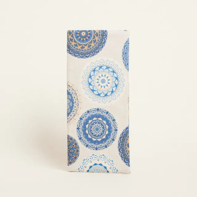 Beauty Home ΔΙΑΚΟΣΜΗΤΙΚΟ ΛΑΜΠΑΔΑΣ ΜΠΛΕ ΜΑΝΤΑΛΑ 45 x 22 cm 2