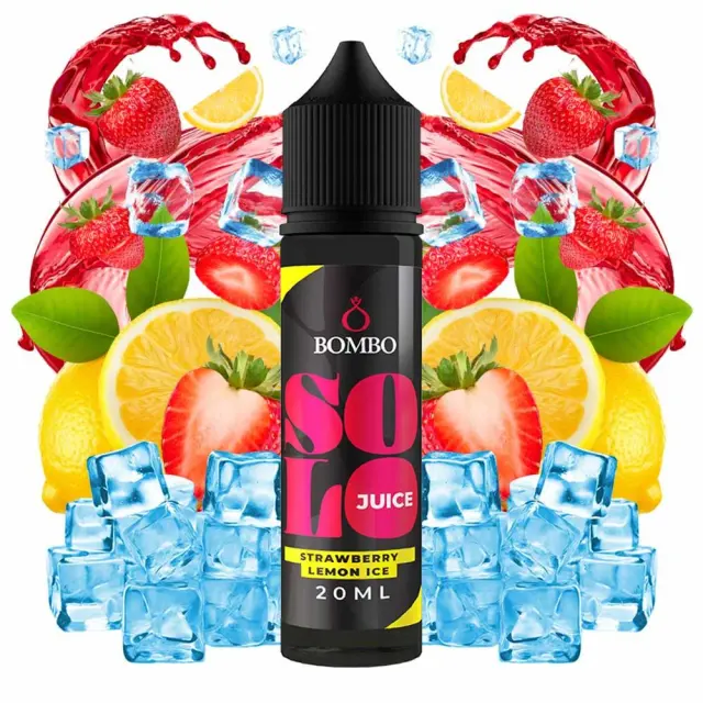 Bombo Solo Juice Strawberry Lemon Ice 15ml/60ml