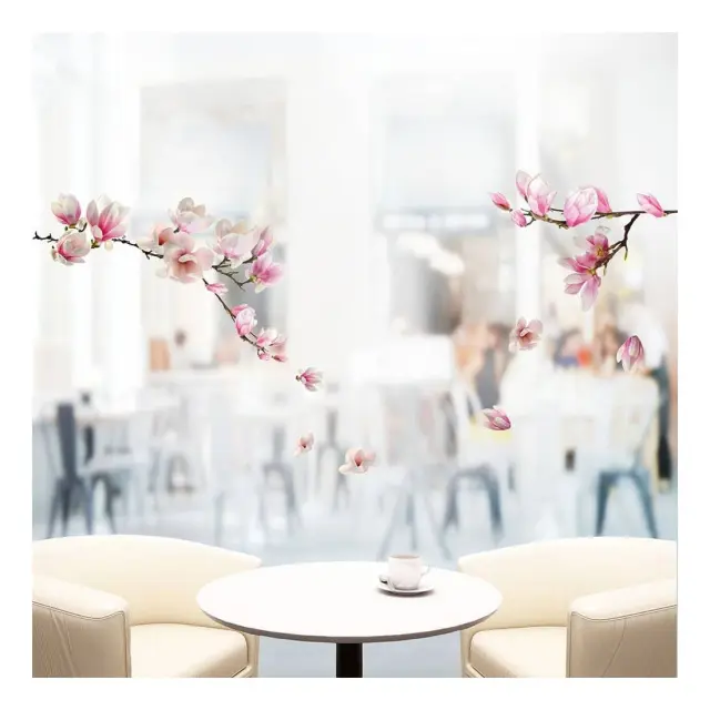 Αυτοκόλλητα Βινυλίου για Τζάμι Ango Magnolia 64006