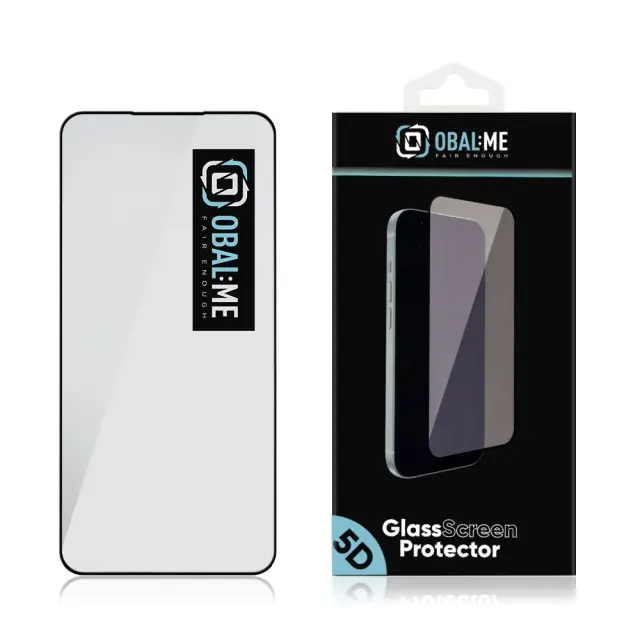 OBAL:ME 5D Glass Screen Protector for Xiaomi Poco F7 Black 2