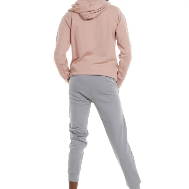 BODY ACTION WOMENS SPORTS FULL ZIP FLEECE HOODIE - XL 2