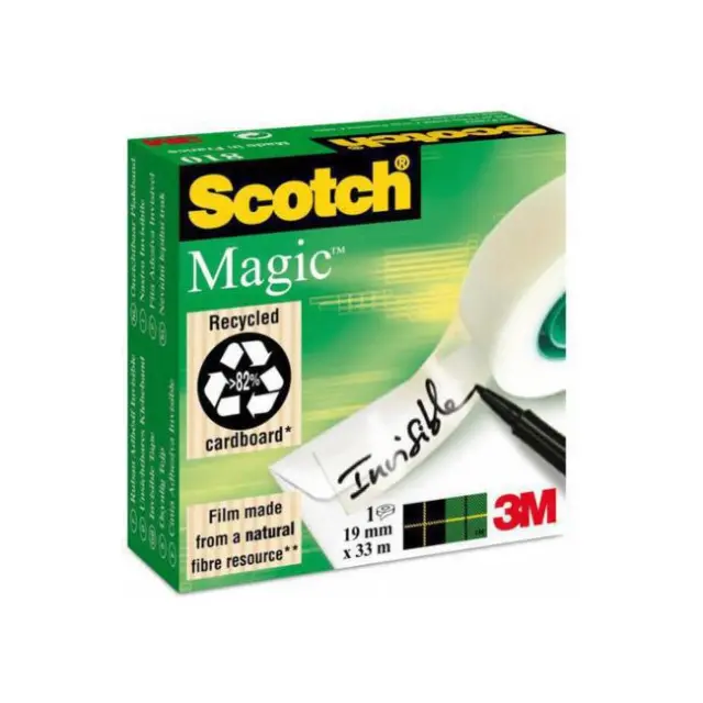 3Μ Scotch Κολλητική Ταινία Σχεδίου Magic 19mm x 33m (810-EEME)