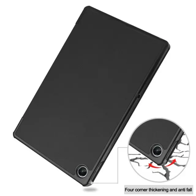 Smart Tri-Fold Θήκη για Lenovo Tab M10 Plus 10.6 (3rd Gen)- Black OEM 2