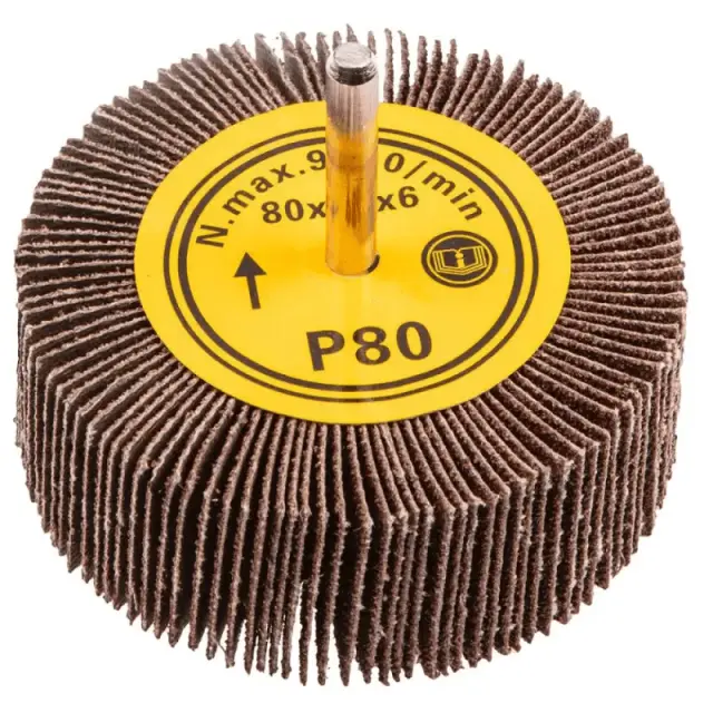 Κύλινδρος Λείανσης GRAPHITE 55H762 80 x 30 mm K80, Ύφασμα x, Άξονας 6 mm