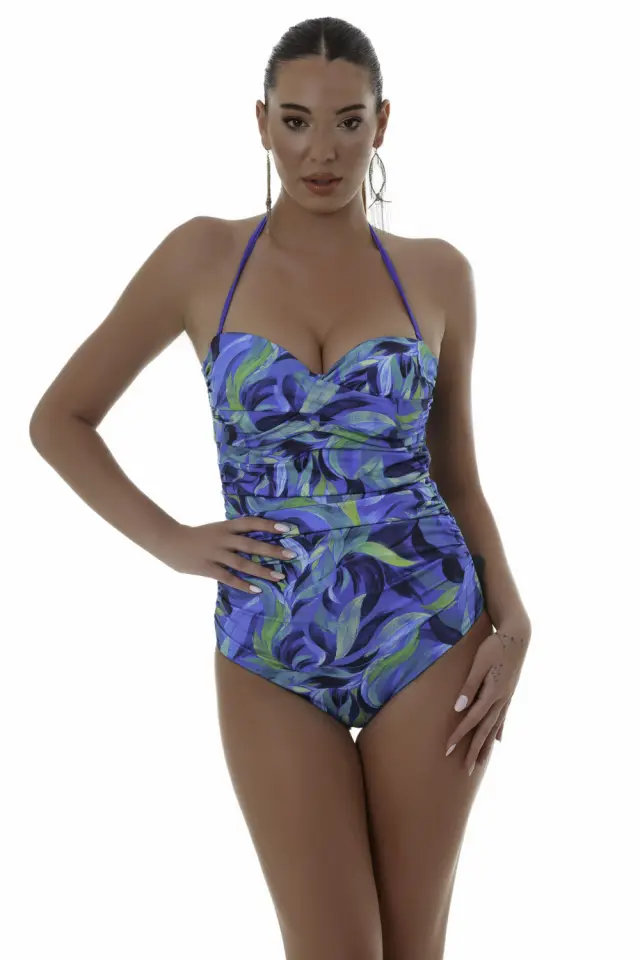 Strapless ολόσωμο μαγιό d cup