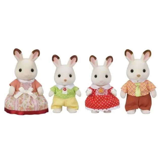 Sylvanian Families - Chocolate Rabbit Family 5655