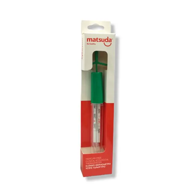 Matsuda Clinical Eco Θερμόμετρο Μασχάλης με Γάλλιο 1τμχ (004111) 2