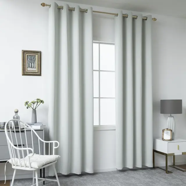 Beauty Home Ύφασμα κουρτίνας Blackout σκίασης Ideal Art 8400 Ύφασμα Φ280 Γκρι 2