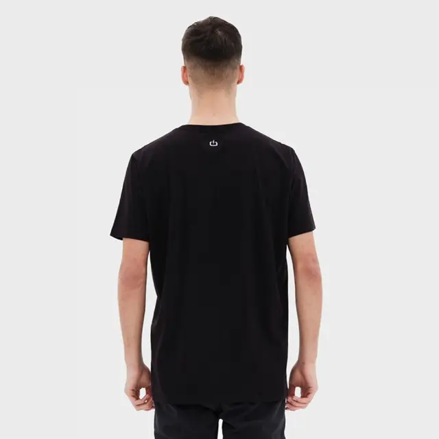 Emerson Logo T-Shirt (221.EM33.01-Black) - Μαύρο 3