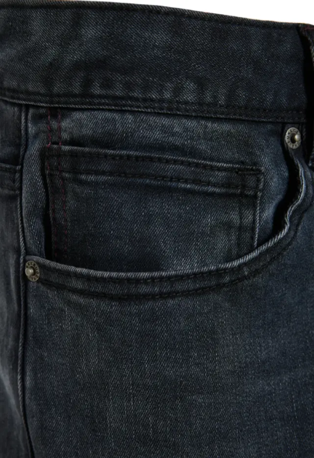 FunkyBuddha ανδρικό ελαστικό tapered denim παντελόνι FBM014-073-02-1 2