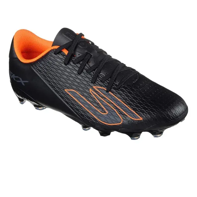 Skechers SKX 2 Club MG (252132-BKOR) - Μαύρο-Πορτοκαλί 3