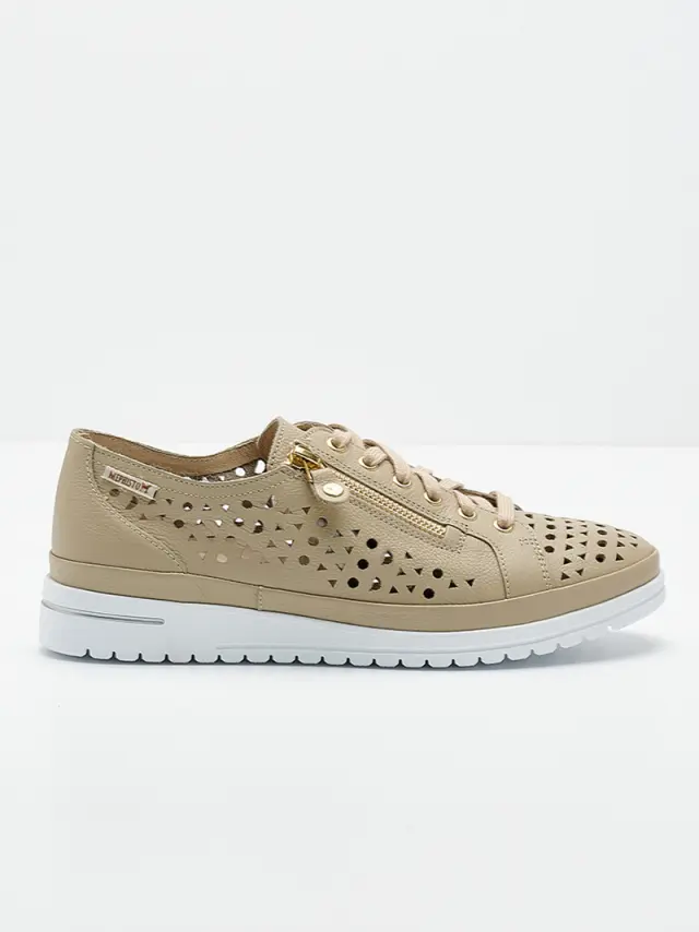 Mephisto Sneakers Γυναικείο δέρμα Μπεζ MEP/JUNE PERF L/TAUPE - 41 2
