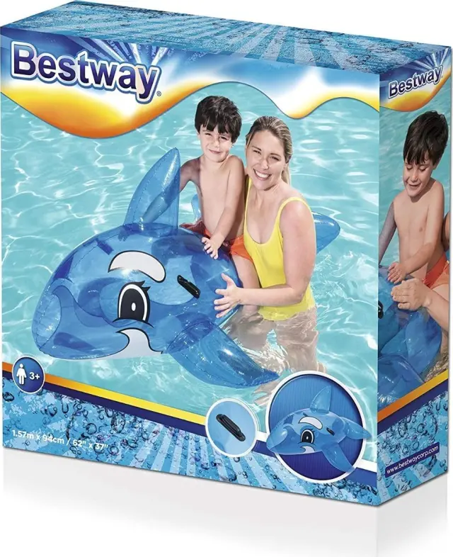 BESTWAY ΦΟΥΣΚΩΤΟ RIDE-ON 157X94 εκ. ΦΑΛΑΙΝΑ (#41037) 3