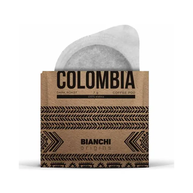 Ταμπλέτες Bianchi Colombia Espresso ese pods 100% Arabica - 16 τεμ. 2