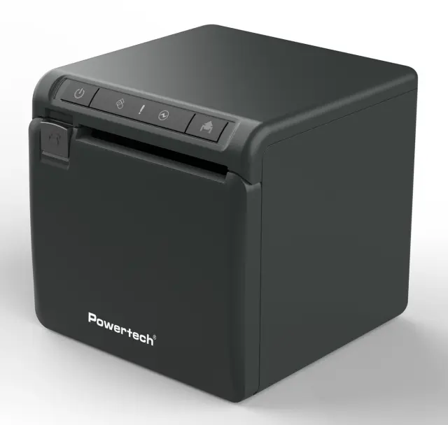 POWERTECH θερμικός εκτυπωτής αποδείξεων PT-1507, USB/Ethernet/Serial, auto cutter, μαύρος