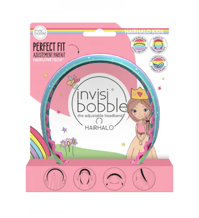 Invisibobble Hairhalo Kids Rainbow Crown Στέκα Μαλλιών για Παιδιά 1 τμχ