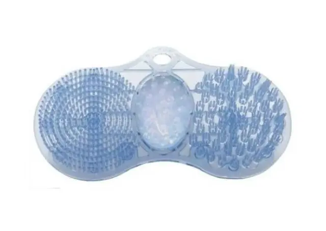 Bathroom foot cleaning mat