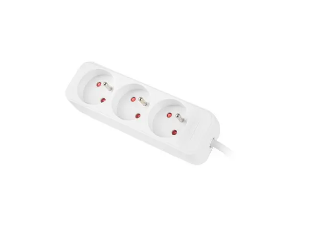 LANBERG POWER STRIP 1.5M BLACK, 3X 230V PL