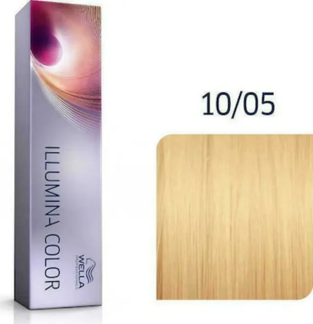 Wella Professionals Illumina Color 10/05 Κατάξανθο Φυσικό Μαονί 60ml 2