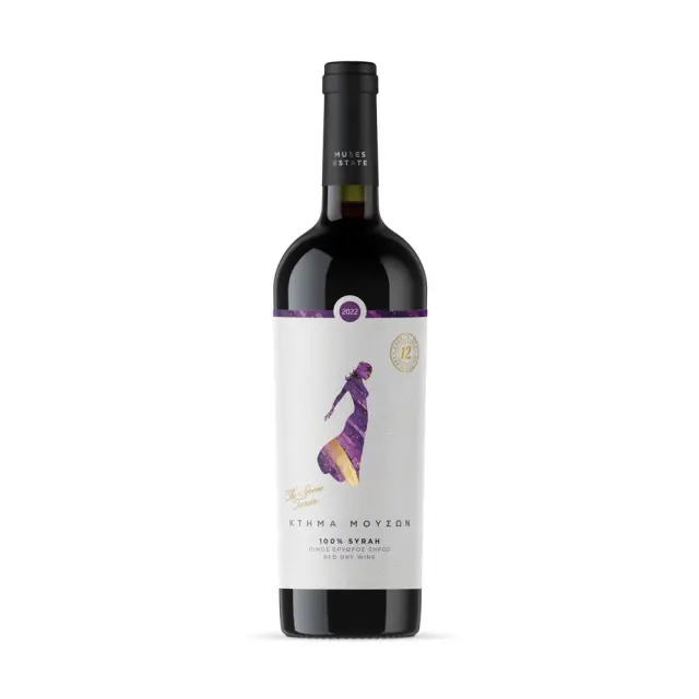 ΚΤΗΜΑ ΜΟΥΣΩΝ SYRAH ΕΡΥΘΡΟΣ 750ml