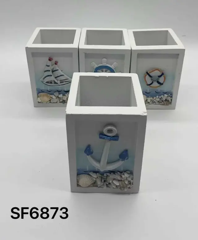 Σετ διακοσμητικά Souvenir - Μολυβοθήκη - SF6873 - 4 τεμάχια - 251940 2