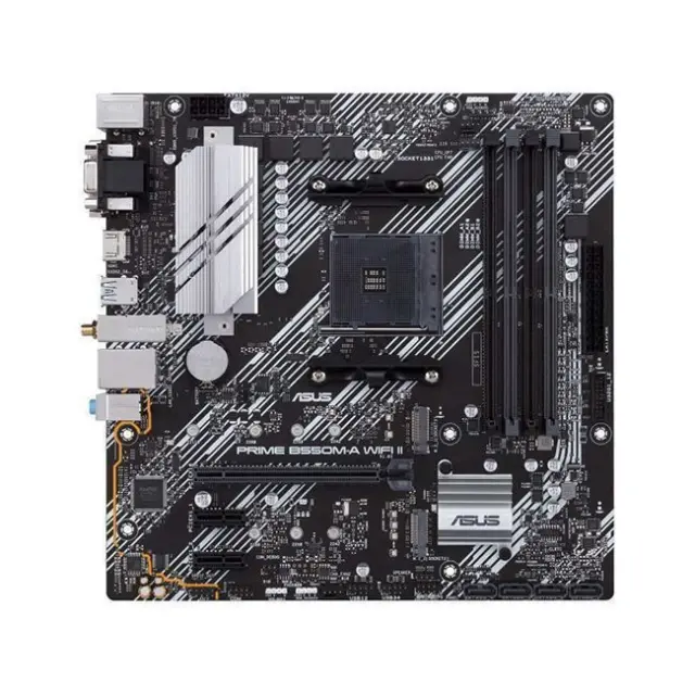 Asus Prime B550M-A WIFI II Motherboard Micro ATX με AMD AM4 Socket (90MB19X0-M0EAY0) (ASU90MB19X0-M0EAY0) 2