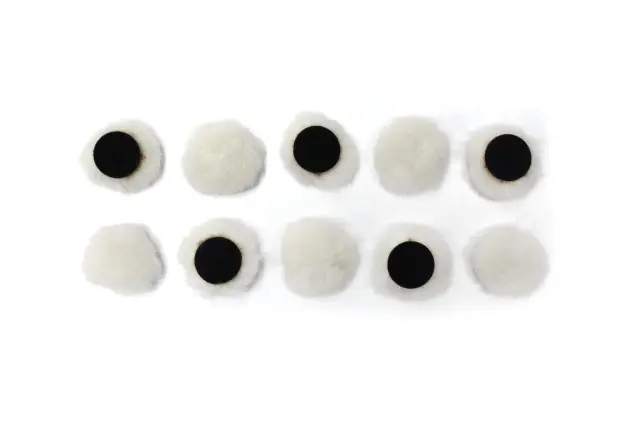 Σφουγγαράκι γούνινο 2,5cm MAXSHINE MN01-LWP ( ΤΕΜΑΧΙΟ)